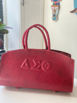 Handmade Leather DST Tote