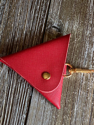 Creative Women's Retro PU Leather Triangle Coin Purse Storage Bag Fashion Coin  Purse Key Bags Triangle Portable Mini Bag - AliExpress